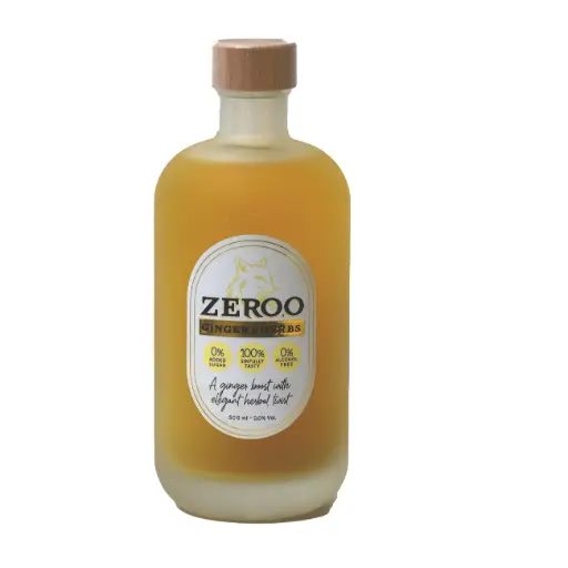 [A6462] Zeroo Ginger & Herbs -alcoholvrije mixer - 0% - 500ml.
